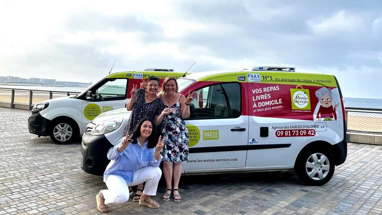 Une équipe locale pour la livraison de repas aux seniors à Les Sables d'Olonne